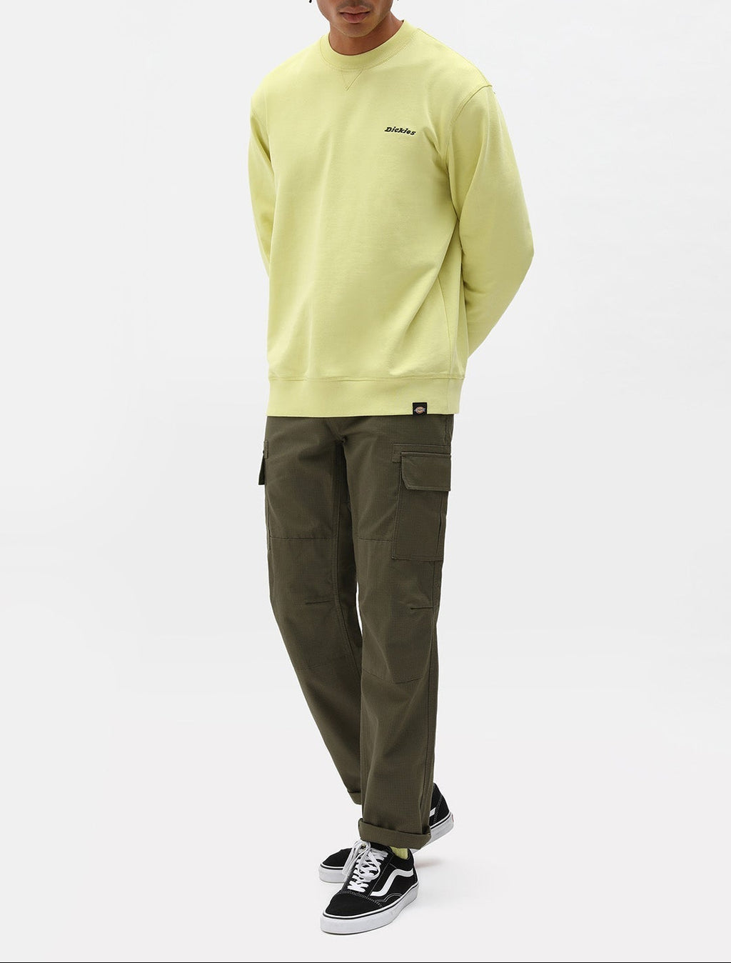 Pantaloni cargo Millerville - Verde militare - Uomo