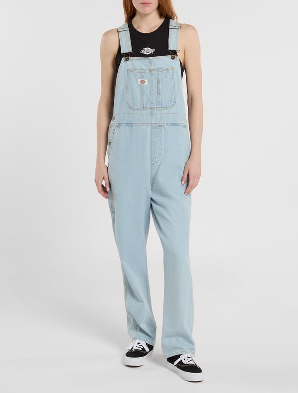 Salopette in denim classica - Blu classico - Donna