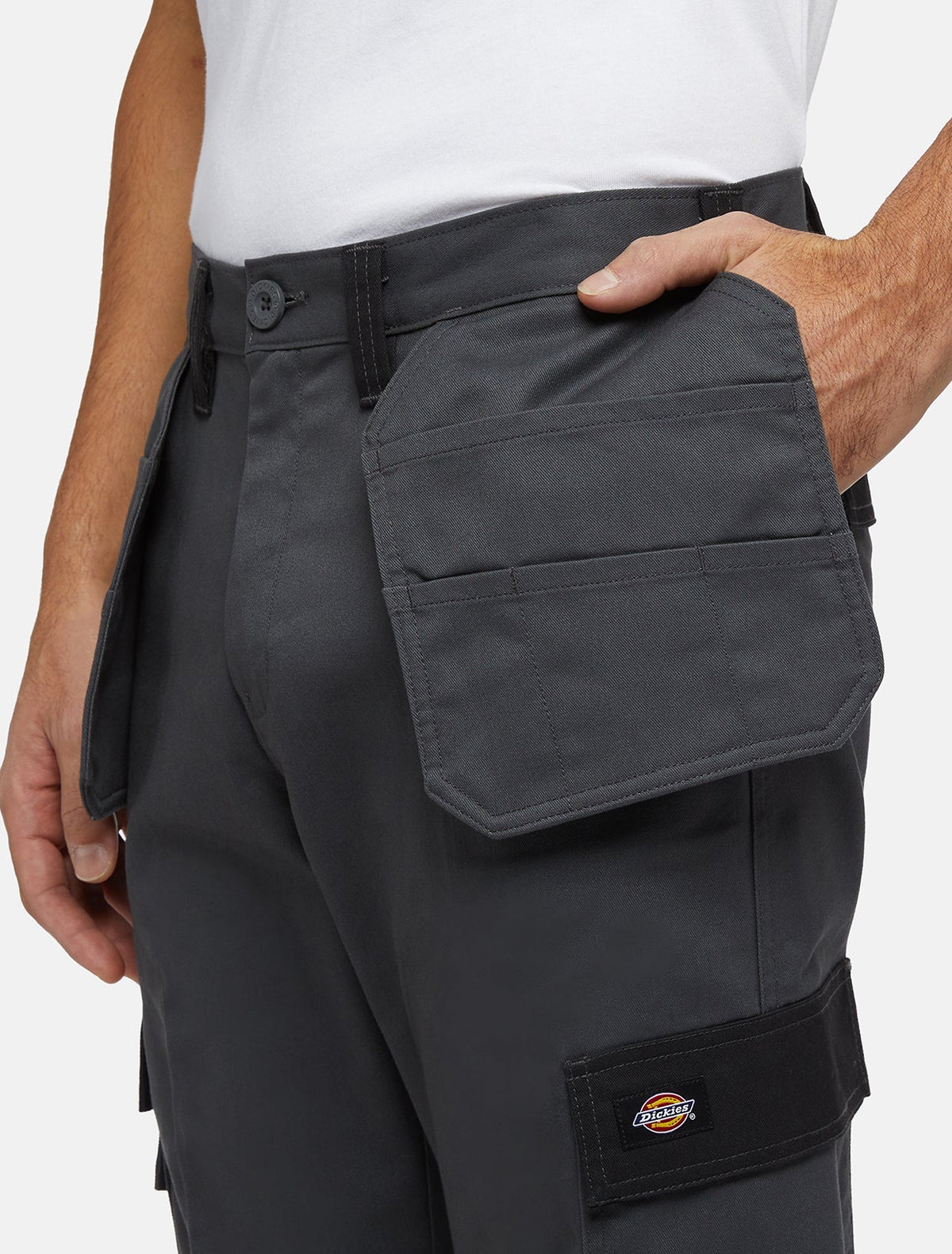 Pantalón de trabajo Everyday con bolsillos portaherramientas - negro carbón - hombre