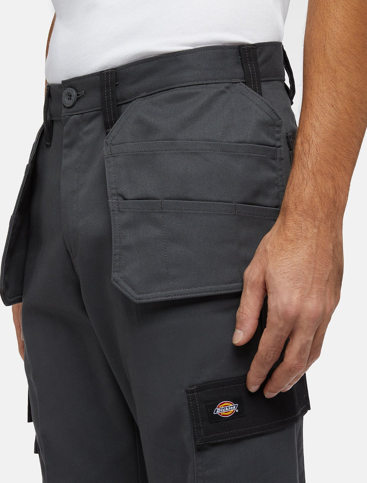 Pantalón de trabajo Everyday con bolsillos portaherramientas - negro carbón - hombre