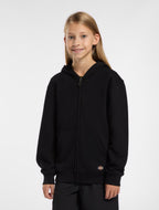 Sudadera Con Capucha Terry Para Niños - Black
