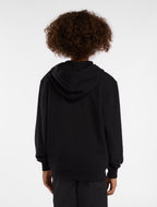 Sudadera Con Capucha Terry Para Niños - Black