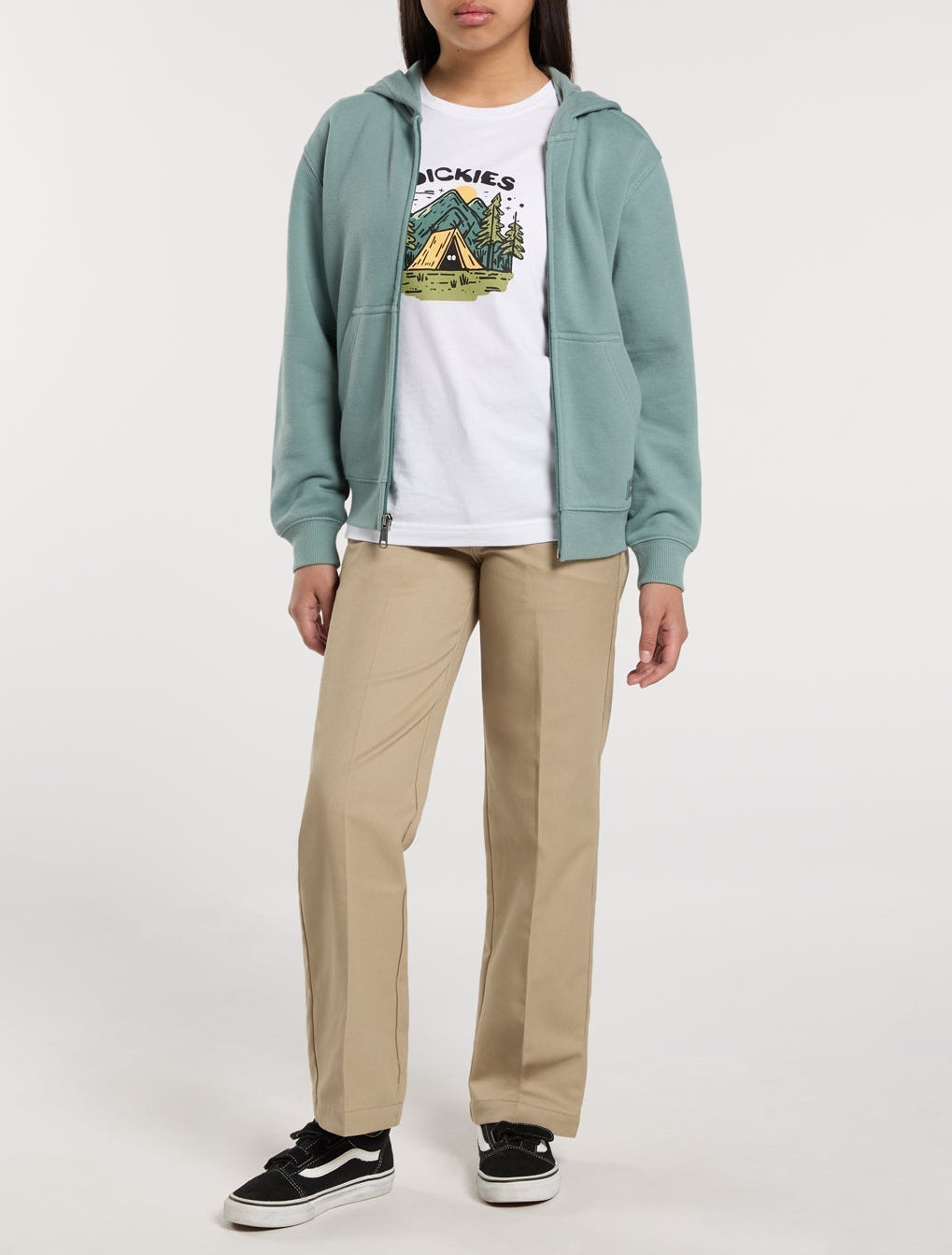 Kids' Terry Hoodie - Stormy Sea