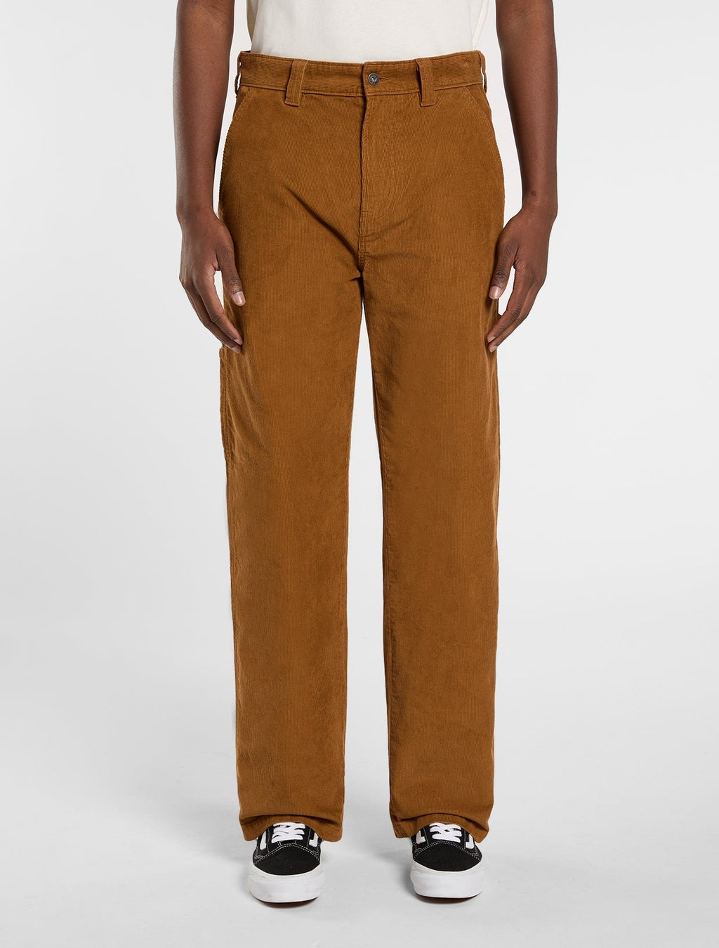 Pantaloni da carpentiere in velluto a coste - Brown Duck
