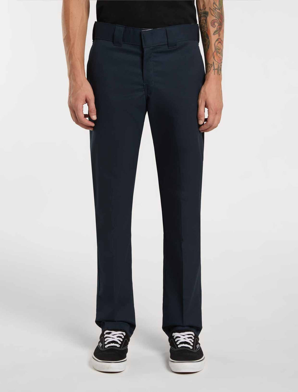 Slim Tapered Work Trousers - Dark Navy
