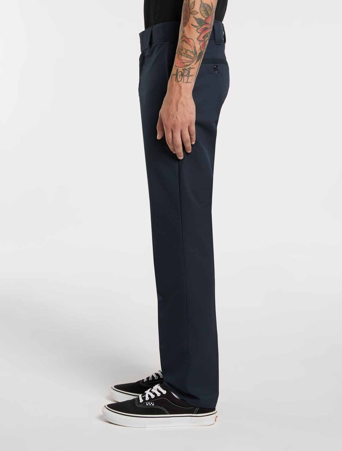 Slim Tapered Work Trousers - Dark Navy