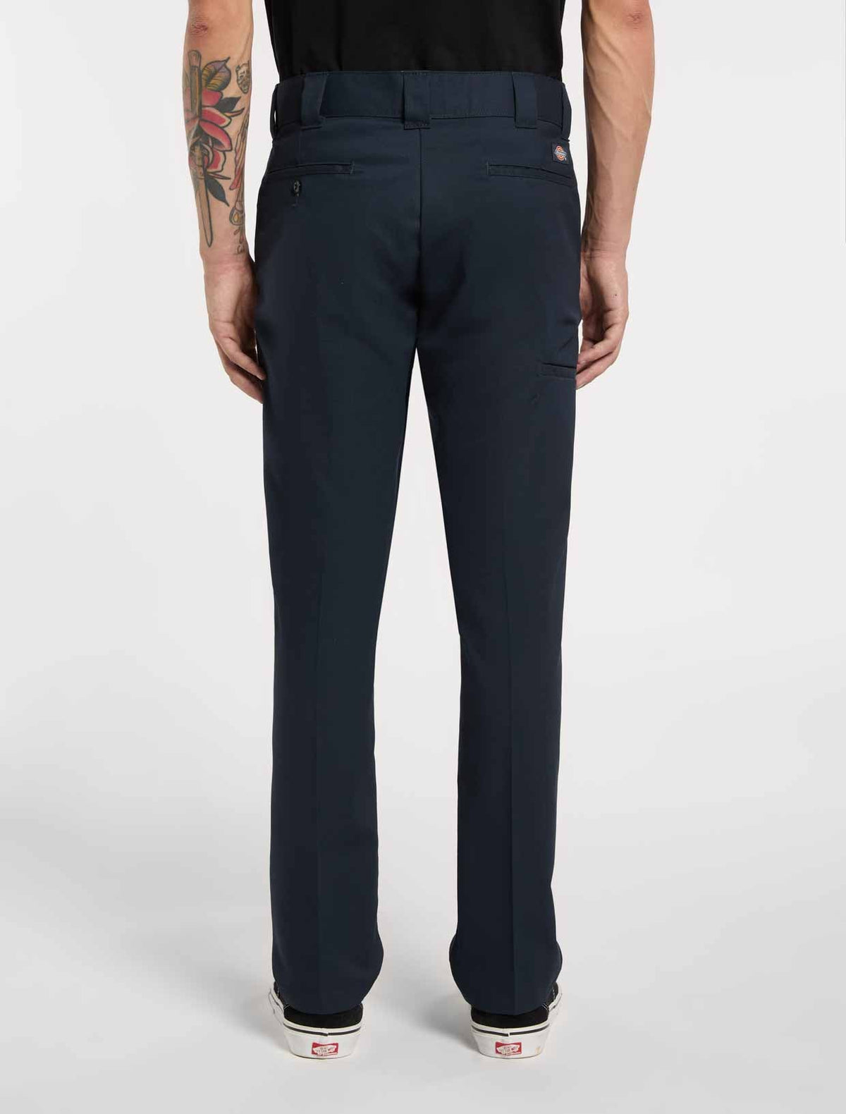 Slim Tapered Work Trousers - Dark Navy