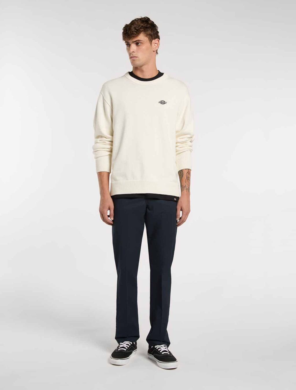 Slim Tapered Work Trousers - Dark Navy