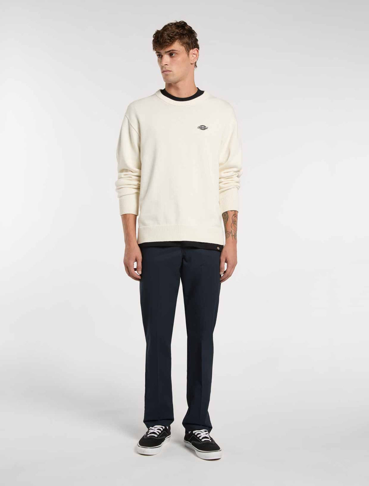 Slim Tapered Work Trousers - Dark Navy