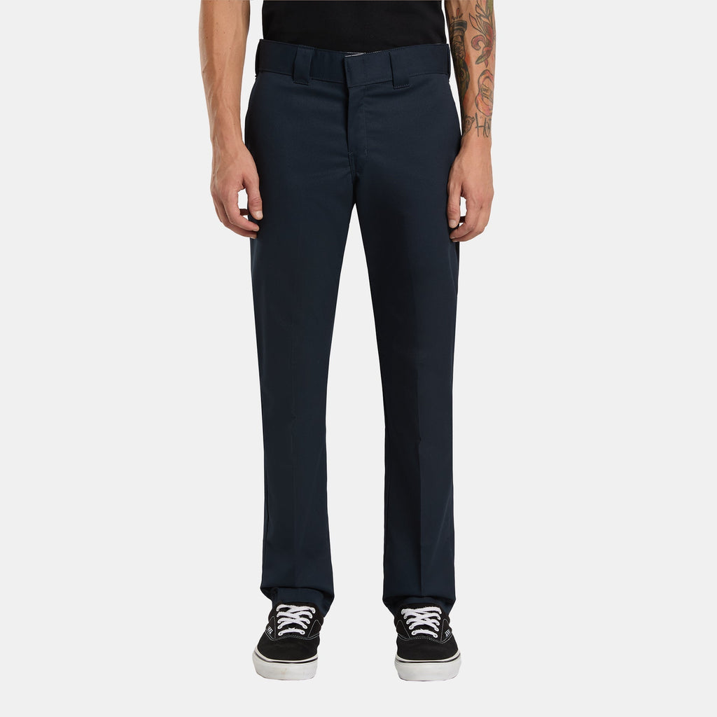 Slim Tapered Work Trousers - Dark Navy