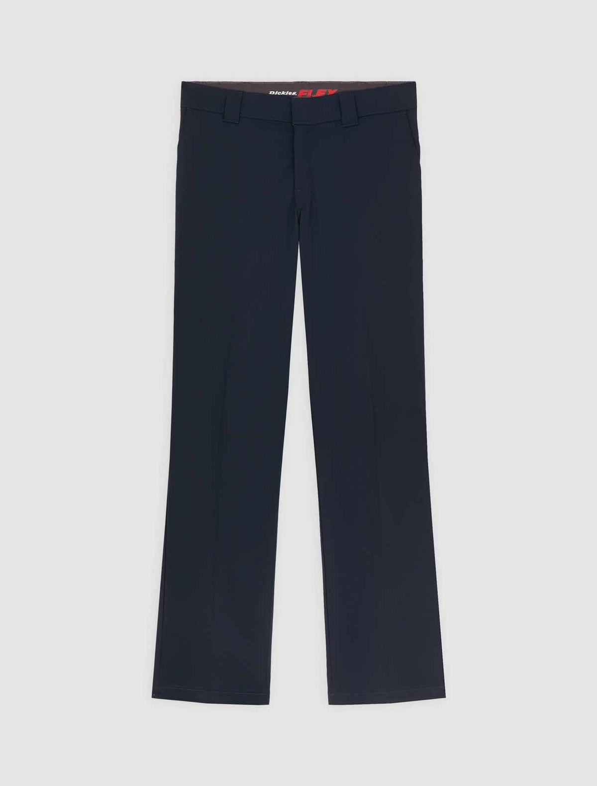 Pantalón de trabajo de sarga, corte regular y cintura activa - azul marino oscuro - hombre
