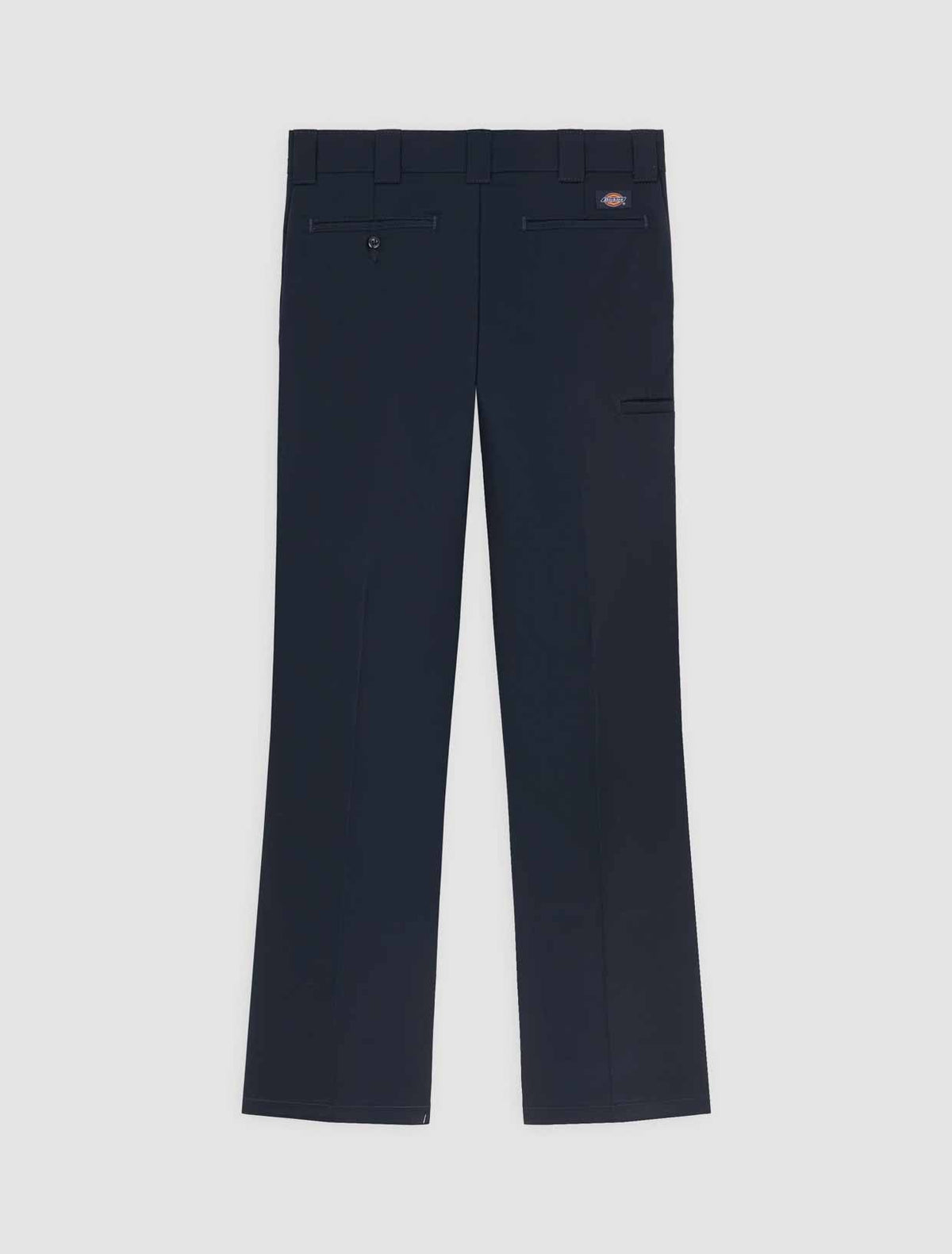 Pantalón de trabajo de sarga, corte regular y cintura activa - azul marino oscuro - hombre