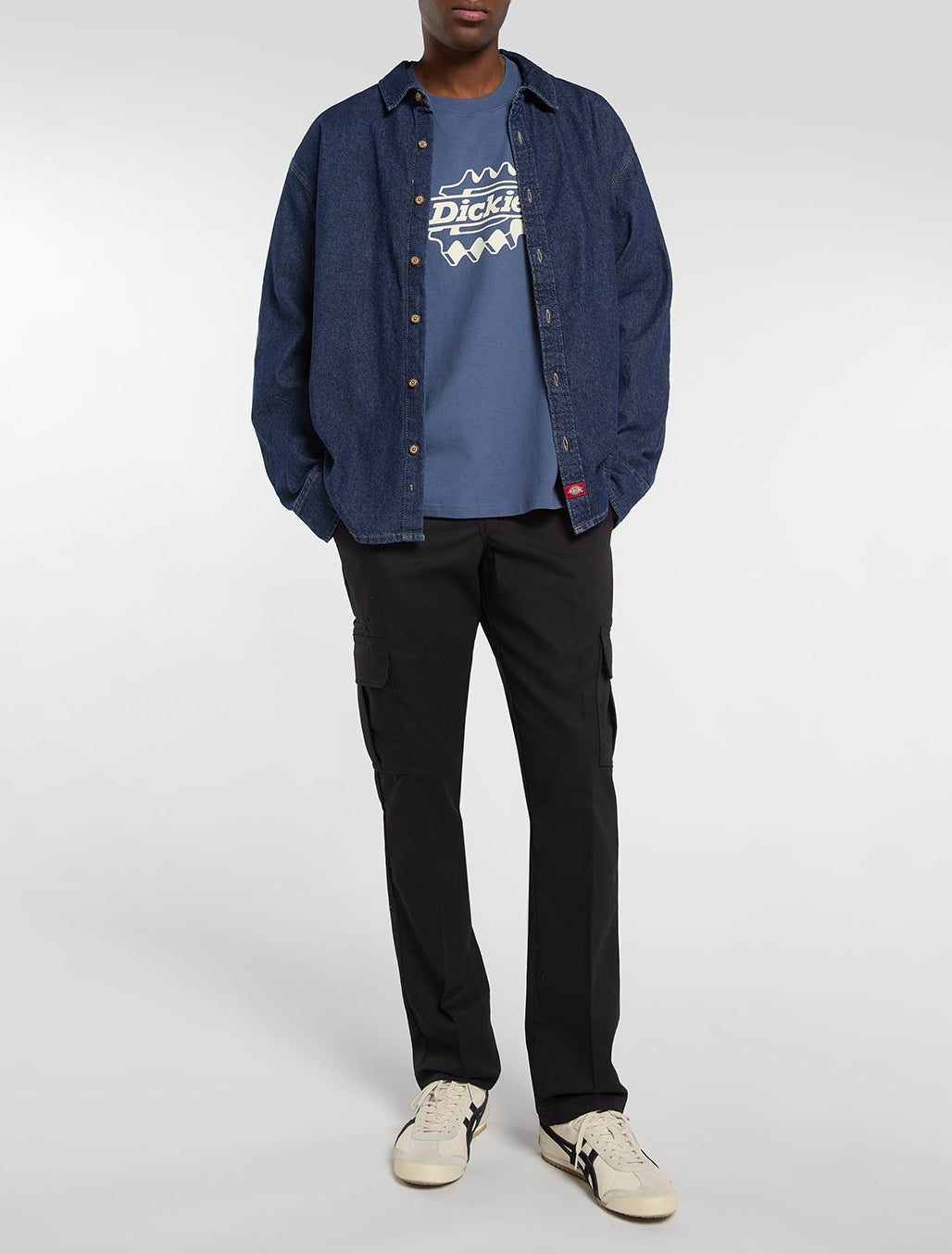 Pantaloni cargo Mechanical Stretch slim - Nero - Uomo