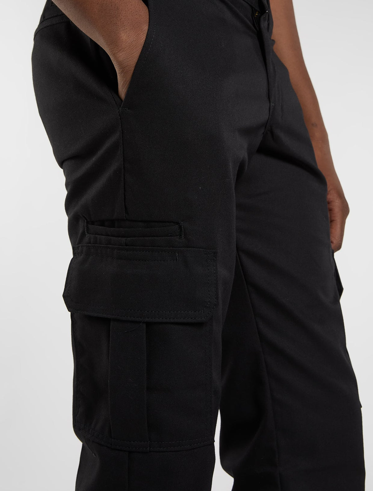 Pantaloni cargo Mechanical Stretch slim - Nero - Uomo