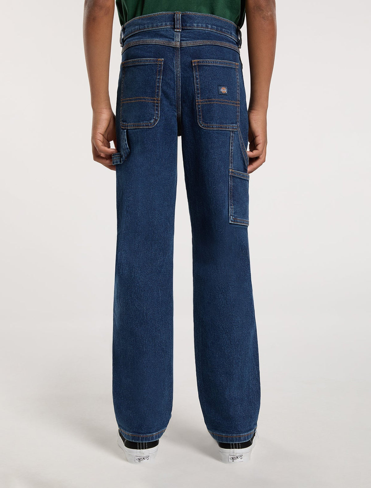 Jeans Carpenter Relaxed Da Ragazzo - Mid Wash