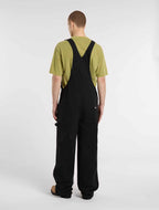 Canvas Dungarees - Black - Men