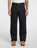 Jeans comodi Trucker Double Knee - Rinsed