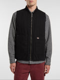 Canvas Quilted Gilet - Black - Men