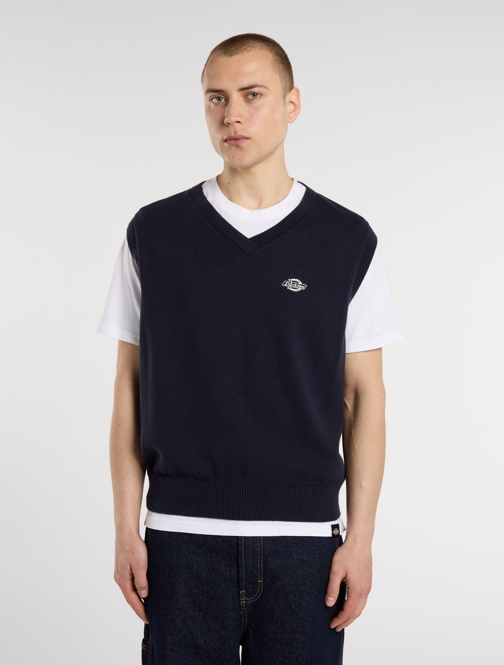 Summerdale Sleeveless Jumper - Night Sky