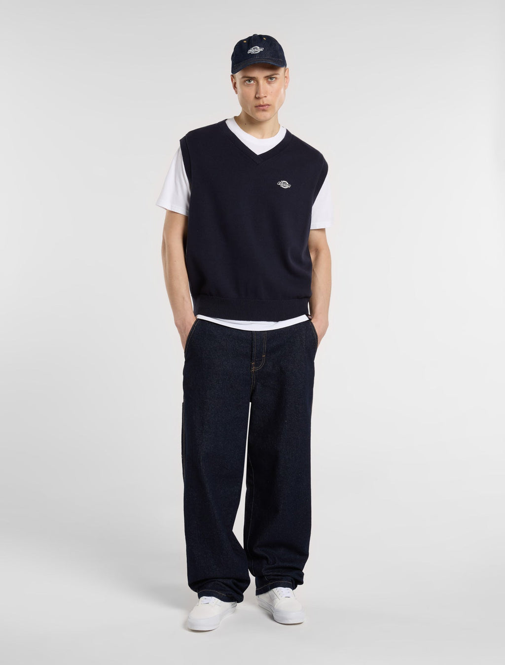 Summerdale Sleeveless Jumper - Night Sky