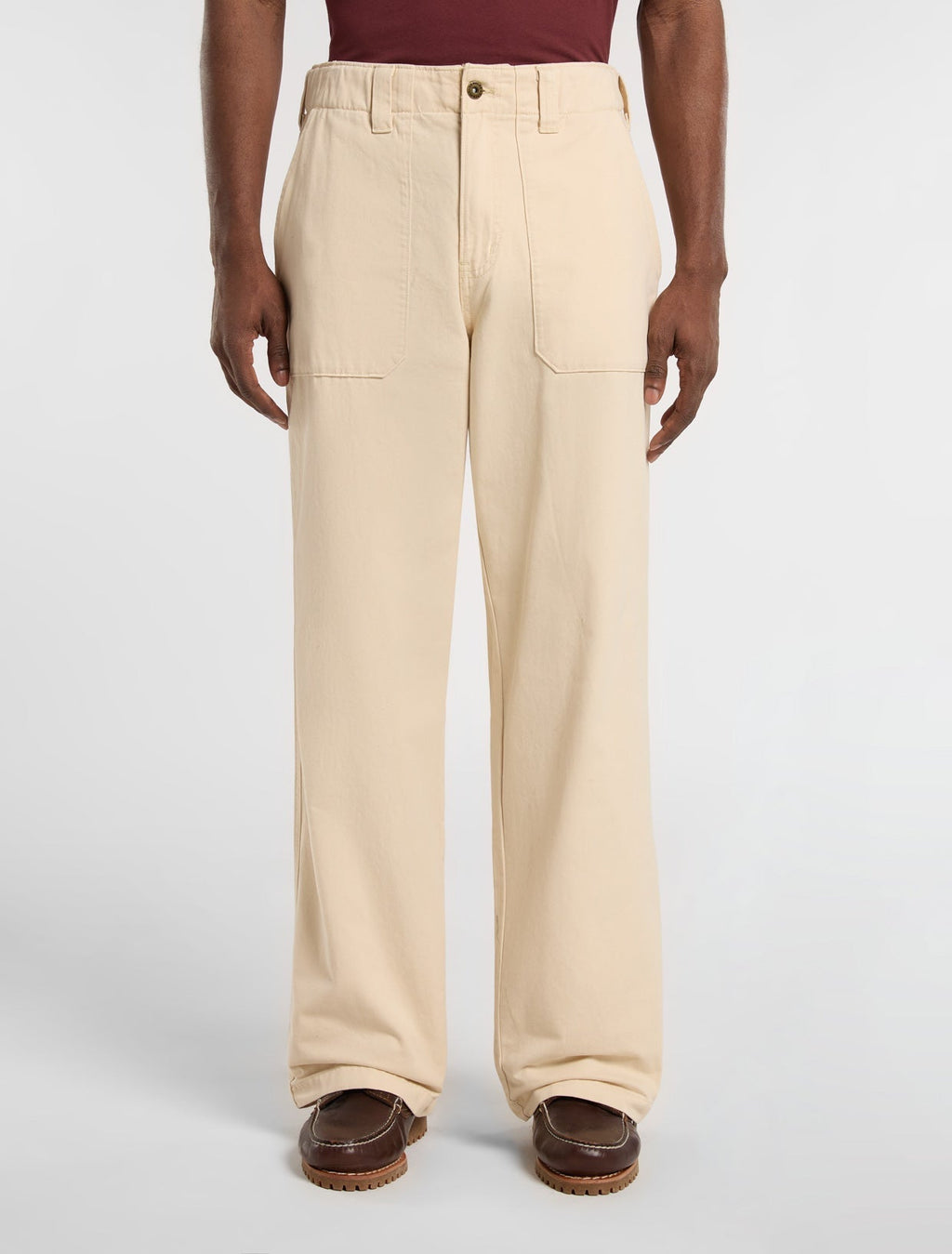 Fort Smith Extra-Loose Truck Trousers - Wood Ash