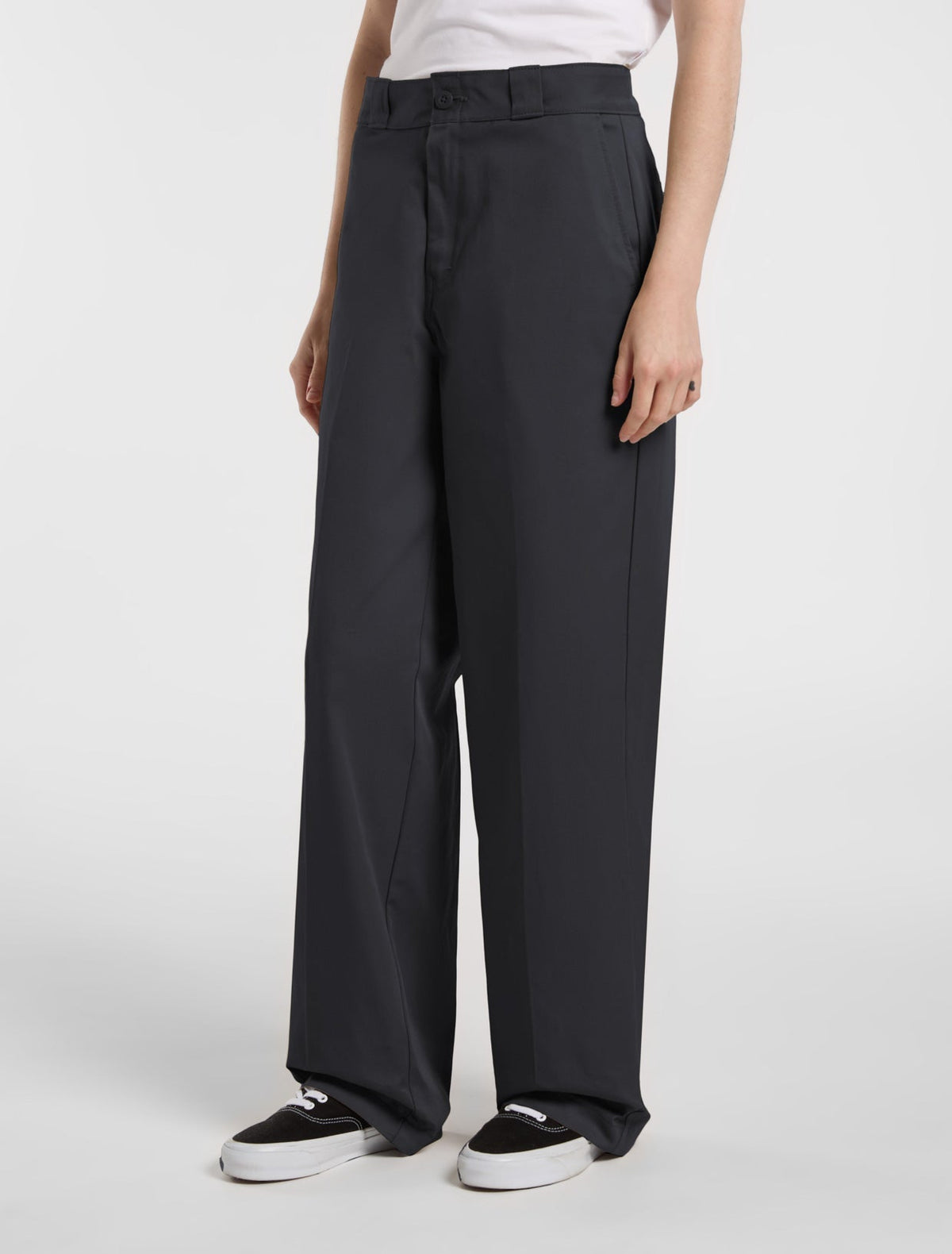 Pantalones de trabajo holgados para mujer 247 - Charcoal Grey