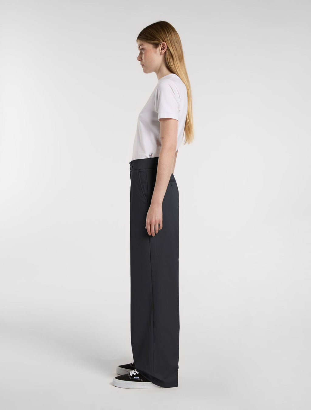 Pantalones de trabajo holgados para mujer 247 - Charcoal Grey