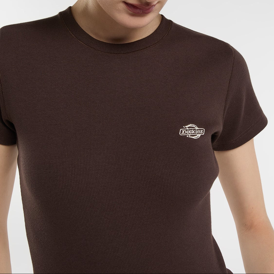 T-Shirt Gladeville - Chocolate Brown - Femme