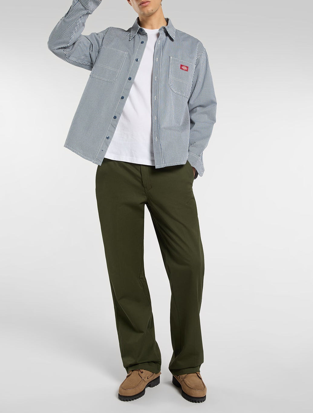 Pantalón de trabajo 247 de corte regular - Verde oscuro intenso - Hombre