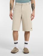 247 Garment Dye 13-Inch Loose Work Shorts - Stone
