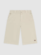 247 Garment Dye 13-Inch Loose Work Shorts - Stone