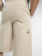 247 Garment Dye 13-Inch Loose Work Shorts - Stone