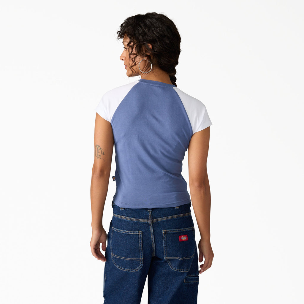Camiseta Derby Raglan Midweight - Retro Indigo