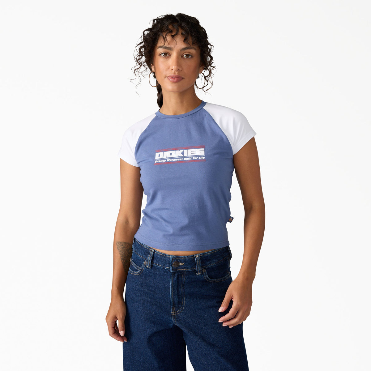 Camiseta Derby Raglan Midweight - Retro Indigo