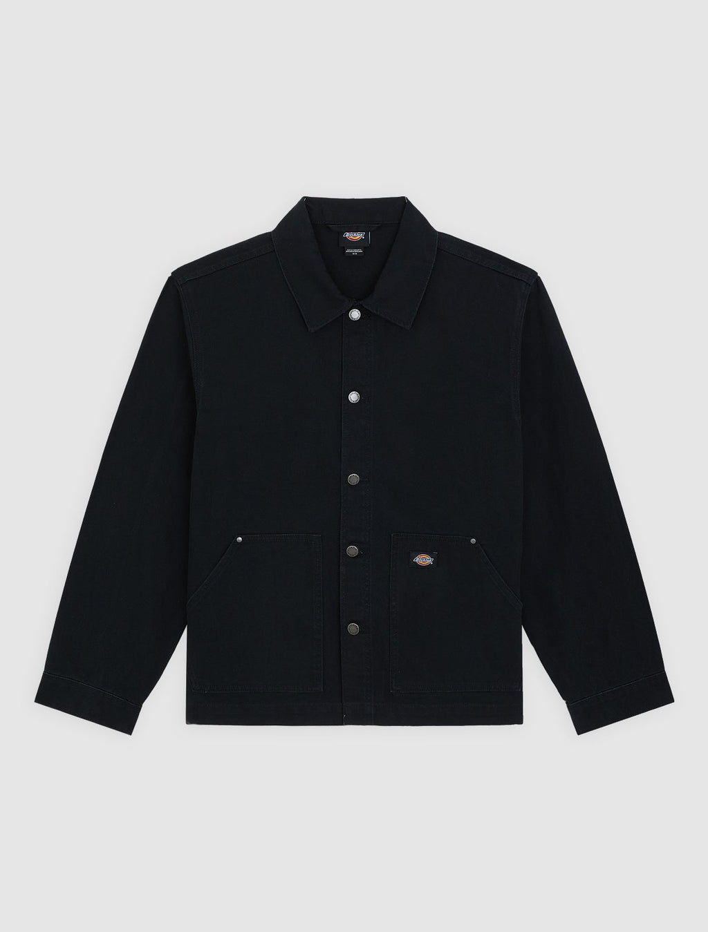 Unlined Canvas Barn Jacket - Black