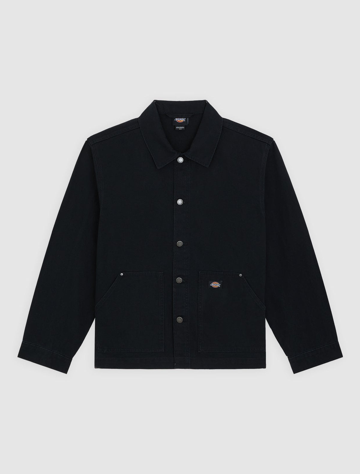 Unlined Canvas Barn Jacket - Black