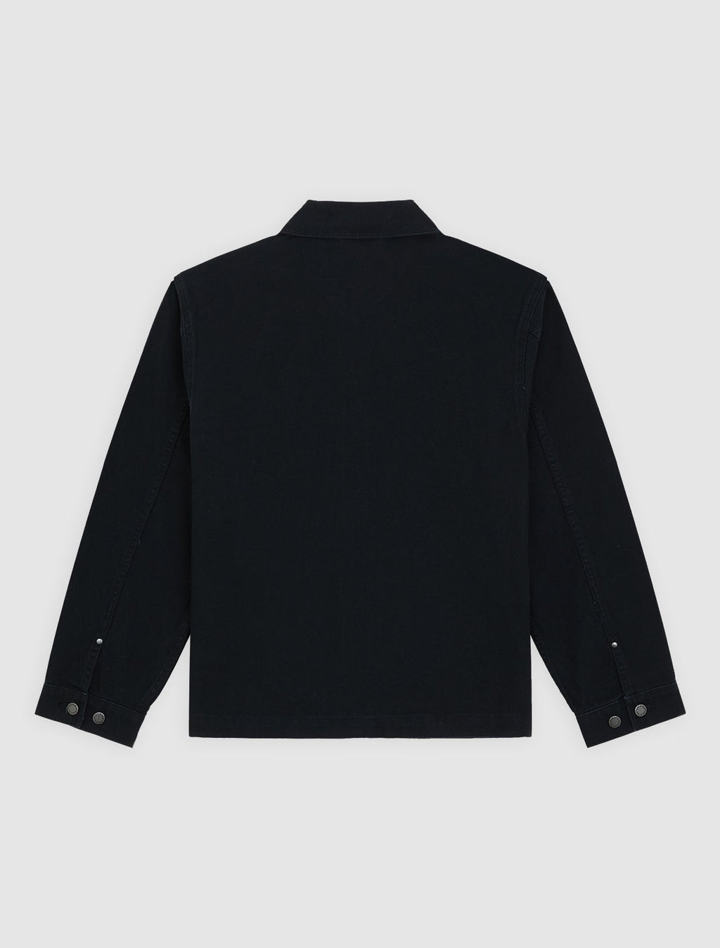 Unlined Canvas Barn Jacket - Black