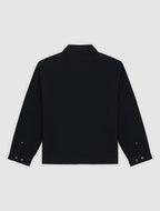Unlined Canvas Barn Jacket - Black