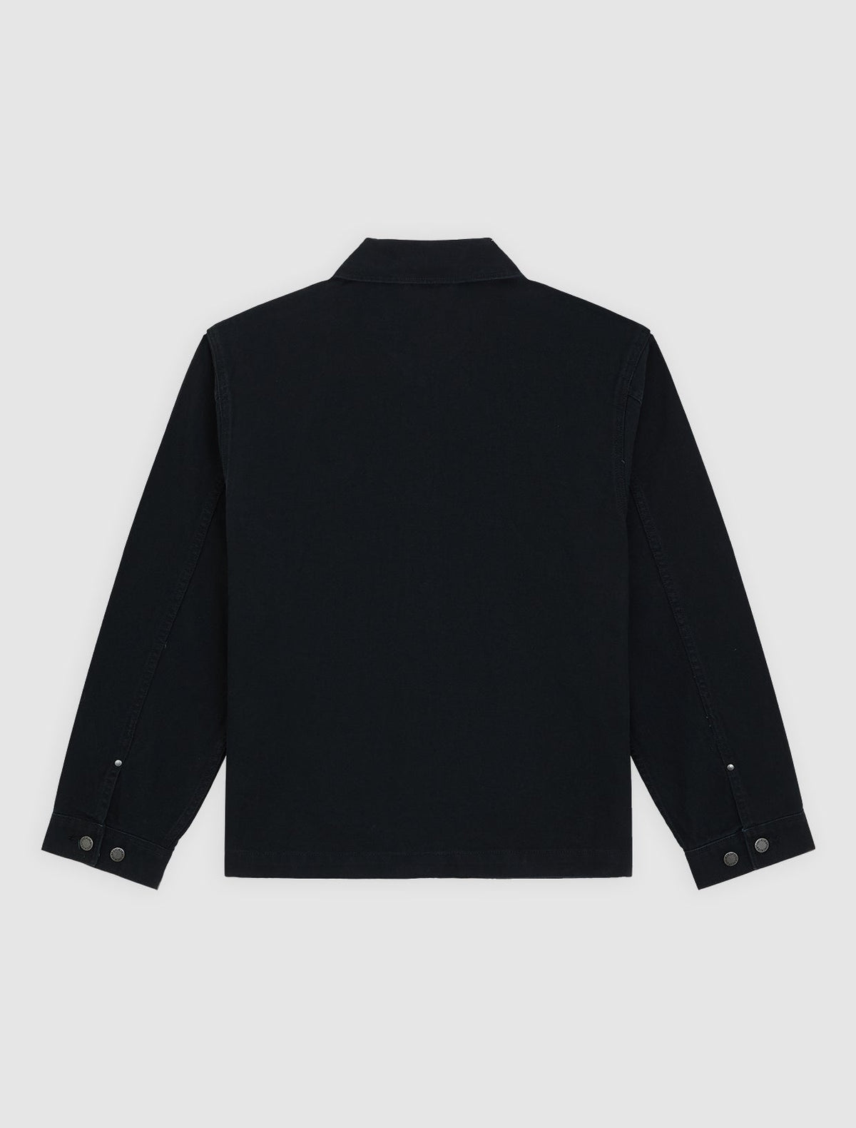 Unlined Canvas Barn Jacket - Black