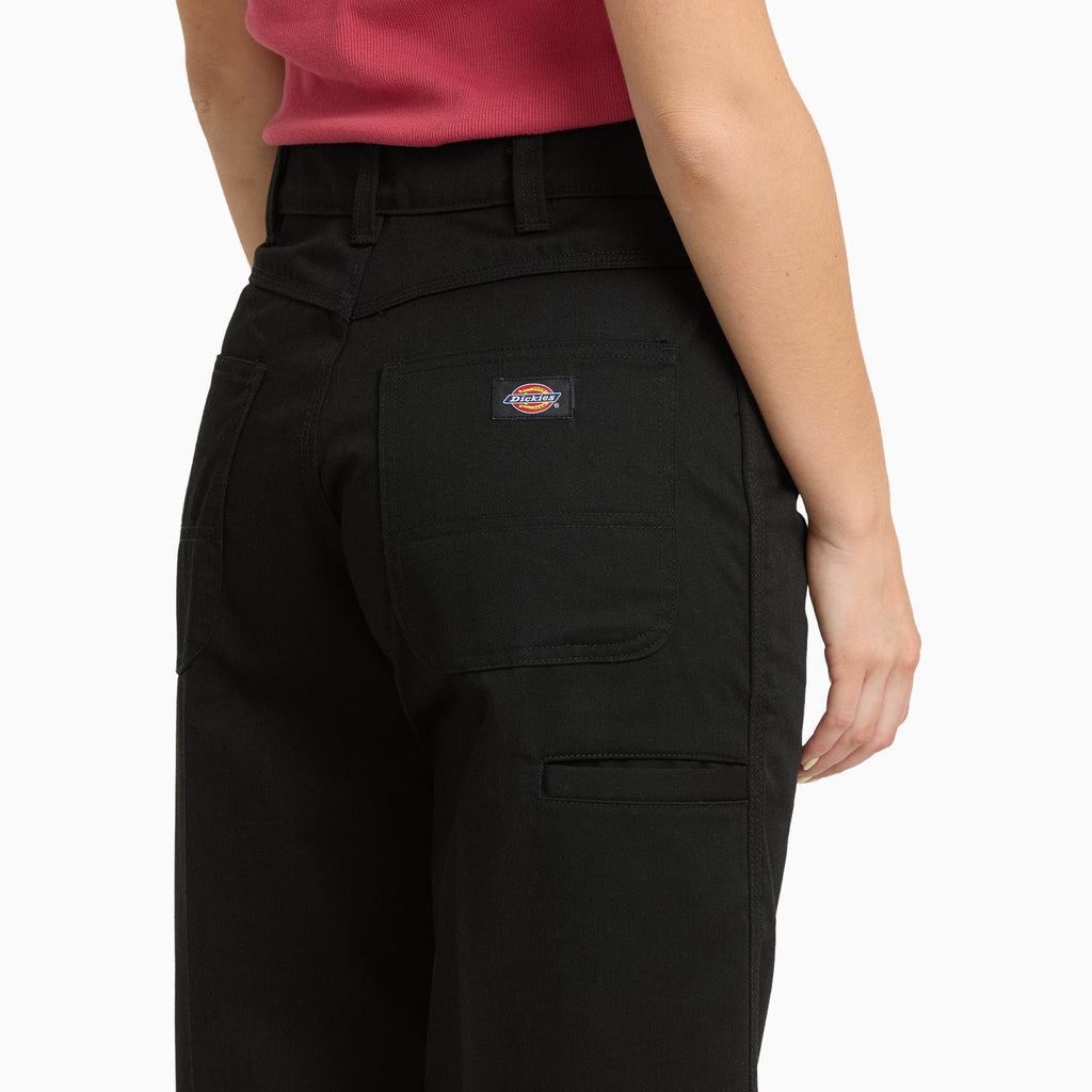 Pantaloni Union Loose Straight Da Donna - Black