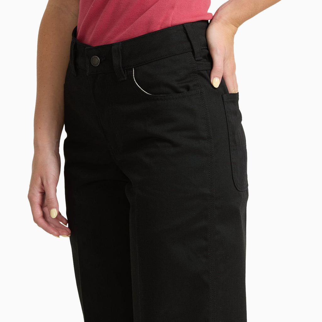 Women'S Union Loose Straight Pant - Black