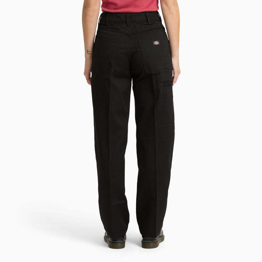 Pantaloni Union Loose Straight Da Donna - Black