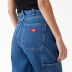 Women's 993 High Waist Tapered Carpenter Jeans - Vintage Aged Blue