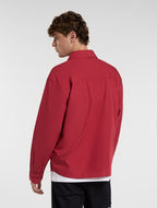 Supima Long-Sleeve Work Shirt - Garnet