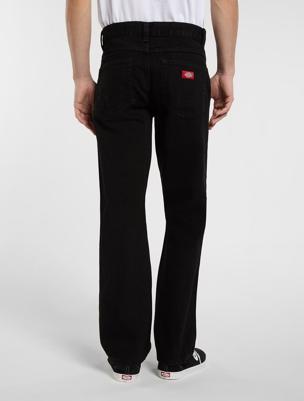 Vaqueros 983 de corte recto regular - negro lavado - hombre