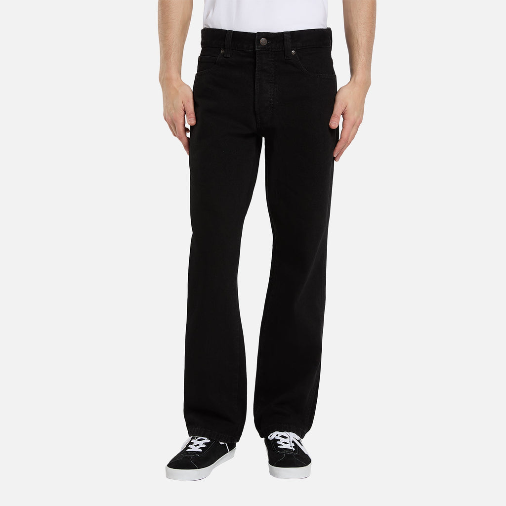 Vaqueros 983 de corte recto regular - negro lavado - hombre