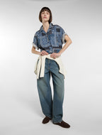 Jeans da lavoro affusolati ampi 957 - Khaki Tinted Blue