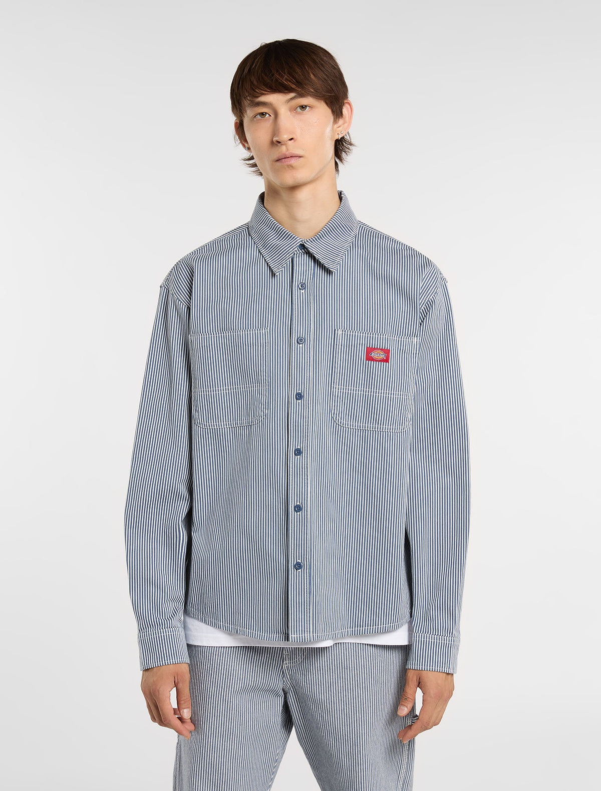 Hickory Long Sleeve Work Shirt - Eucalyptus