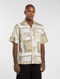 Camisa de manga corta Glandorf - Egret