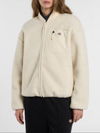 Bomber Central in sherpa - Grigio Whitecap - Donna